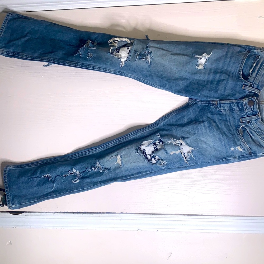 Custom Dallas cowboys jeans